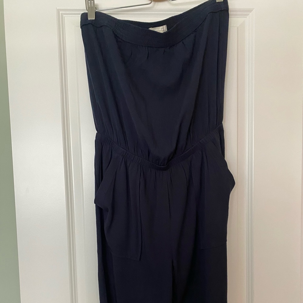 Jumpsuit in navy blue